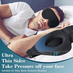 Sleep Mask for Side Sleeper, Light Blocking Eye Mask for Women Men