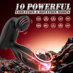 Prostate Massager Sex Toys - Vibrating Butt Plug With 10 Rotating & 10 Vibrating Modes, Anal Plug Beads Toys Dildo Vibrator Remote Control Vibrators, Adult Sex Toy For Men Or Couples Pleasure