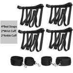 Bdsm Sex Bed Restraints Kit Sex Bondage Rope Thigh Restraints For Ankles Wrist Bar Fuzzy Hand Cuff Set For Adults Bedroom With Safety Release Pink Sex Handcuff Hand Cuff Bracelets For Women Sweater