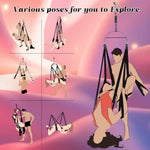 Adult Sex Swing, 360 Degree Spinning Adjustable Love Position Aid Swing, Sex Toys Set With Premium Paint Stand And Widened Thick Comfortable Strps For Couples