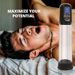 Rechargeable Penis Pump, Comfortable Grip Design, 8.25"