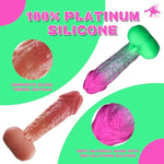 10.8" ?Goblin?Large Butt Plug Anal Toy Anal Plugs Silicone Dildo With Dual Density Anal Dildo Realistic Huge Suction Cup Dildo, Xxl