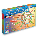 Geomag Magnetic Sticks and Balls Building Set | Magnet Toys for STEM, Creative, Educational Construction Play | Swiss-Made Innovation | Confetti 127 Piece