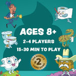 - The Hilarious Card Game For Immature People - Easy And Strategic Family-Friendly Party Game For Adults, Teens & Kids - 2-4 Players
