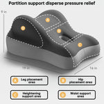 Couples Butt Cushion For Pregnant Women Furniture Pillow Support Pillowcase Suitable For Home Use, Ideal For Sitting And Lying, Foam Pillow Modern And Simple Style (Double-Grey)
