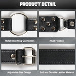 Bdsm Bondage Kit Vibrating Anal Hook With Whip, Slave Leather Restraints Set Neck To Wrist Behind Back Handcuffs Collar Metal Anal Plug With 3 Balls 9 Vibration Modes Anal Stimulation Sex Toy Unisex