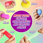 40 Pack Slow Rising Stress Cube Fidget Toys, Squishy Balls Sensory Fidget Toys For Kids Adults, Square Shape Fidgets For Classroom, Party Favors Pull Stretch Squishy Toy Classroom Prize Box Toys