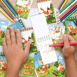 Fox Party Favors, Including Gift Bag, Stickers, Silicone Wristbands, Badge, Notebook, For Fox Themed Birthday Classroom Rewards Ideal Decor And Gifts For Girls And Boy