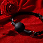 Silicone Ball Gags Adult Sex Toys Fetish Open Mouth Ballgags Adjustable Bdsm Oral Gag Restraints For Beginners Couples