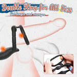 Prostate Massager Cock Ring Sex Toys For Men, Prostate Vibrator Male Prostate Toy With Dual Penis Ring, Vibrating Butt Plug Remote Control Cockring With Anal Plug Vibrator Bullet For Adult Couples