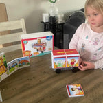 Daniel Tiger’S Neighborhood: Neighborhood Trolley Magnetic Tiles Structure Set, Building Toys For Kids, Educational Stem & Montessori Tools For Ages 3+, 15 Pieces