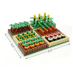 Cropland Set Farm Field Accessories Building Blocks Brick Playset For 6 Year Old Boys Girls Harvest Seasonal Building Kits For Boys Kids 8-12