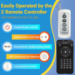 Unisex Sex Machine Multi-Speed App Control Automatic Thrusting Machine Suit With Dildos For Men And Women,Variety Of Accessories Replaceable (A5 Black)