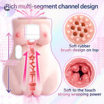 Male Masturbator 5 Sucking & 3 Vibrating Pocket Stroker for Men 3.74LB