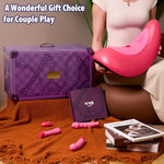 Vvd Sex Saddle With 3 Attachments Riding Sex Machine For Women, Thrusting Sex Toy For Pleasure With 4 Function And Remote Control, Wireless Adult Sex Toy Flapping Vibrator Dildo For Anal Play