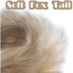 Sexy Fox Tail Cosplay Butt Plug,Anal Plug For Beginners Women Men Couple,Stainless Steel But Plug Sm Bondage Adult Sex Toys