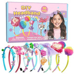 DIY Headband Making Kit for Girls Ages 5-12 - Arts and Crafts Gift Set