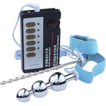 Anal Butt Plug Silicone Inserting Toys Sex Toys Electric Shock Metal Thread Anal Butt Plug Electro Power Box Massager Toys For Beginners And Advanced Users