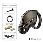 Male Electric Shock Cock Cage Chastity Device Set, App Control Mode,Bdsm Bondage Adult Sex Toys For Gay Men Penis Stimulation Exercise.Male Chastity Cage Adult Penis Cage Sex Toy Cock Cage