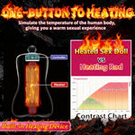 AI Sync Heat & Vibrating Pocket Pussy Masturbator Sex Toy for Men Sex Dolls