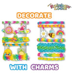 Rainbow Loom Mega Mighty Loom - 2400 Rubber Band Jewelry Craft Kit for Adults and Kids