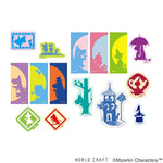 Moomin Silhouette Flake Seal Stationery Set MOFS-008