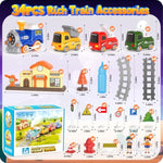 Train Set For Toddlers, Electric Magnetic Train Sets W/Steam, Music, Lights For Kids Track Playset Christmas Birthday Gifts For 3 4 5 6 Years Old Boys Girls