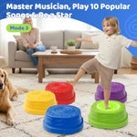 Stepping Stones For Kids - 3 Game Modes Stepping Stones With Light Up&Music Non-Slip Balance Sensory Indoor Outdoor Play, Toddler Activities, Toys Birthday For Children Aged 3+