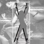 Bdsm Spreader Bar Door Bondage Sex Restraints Kit With Position Straps Door Frame Bondage Kit Sm Toys Sex Furniture For Bedroom Bondage Gear & Accessories