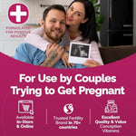Fertility Lubricant Pre Filled Applicators, Fertility & Sperm Friendly Lube For Couples Ttc - Water Based Vaginal Moisturizer Safe For Pregnancy | 3 X 4G For Conception Support