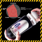 Male Masturbators Sex Toy For Men - Vibrating Male Sex Toys With 5 Powerful Vibrations, 3D Realistic Sleeve Male Sex Toy Hands Free Masturbators