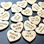 Sivlana 20Pcs Funny Tokens Sex,Date Night Activity Tokens Funny Wooden Couples Date Night Activity Token Romantic Funny Sex Token Gift Valentines Ideas Gifts For Couples