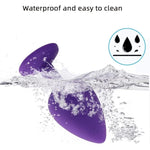 Anal Plugs Silicone Butt Plug,3Pcs Anal Plug Anal Sex Toys Trainer Kit, Anal Butt Plug Sex Toys Kit For Beginner Men Women Couples (Purple)