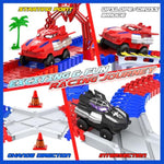 Spider Toys For Boys 3-4, 250 Pcs Flexible Road Race Track Playset With 2 Monster Cars For 3 4 5 6 Year Old Flex Ready Ramp Playsets Car Truck For Kids Toddler Age 3-6 3-5 4-6 4-7 Birthday Gifts