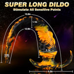 13.6In Long Tentacle Dildo And 9.8In Knotted Dildo