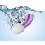 - Blush Noje Delite Mini Vibrator Massage Wand - Rumble Tech Powered With 10 Vibrating Modes - Includes 3 Silicone Attachments For Sensations - Rechargeable Personal Massager For Women