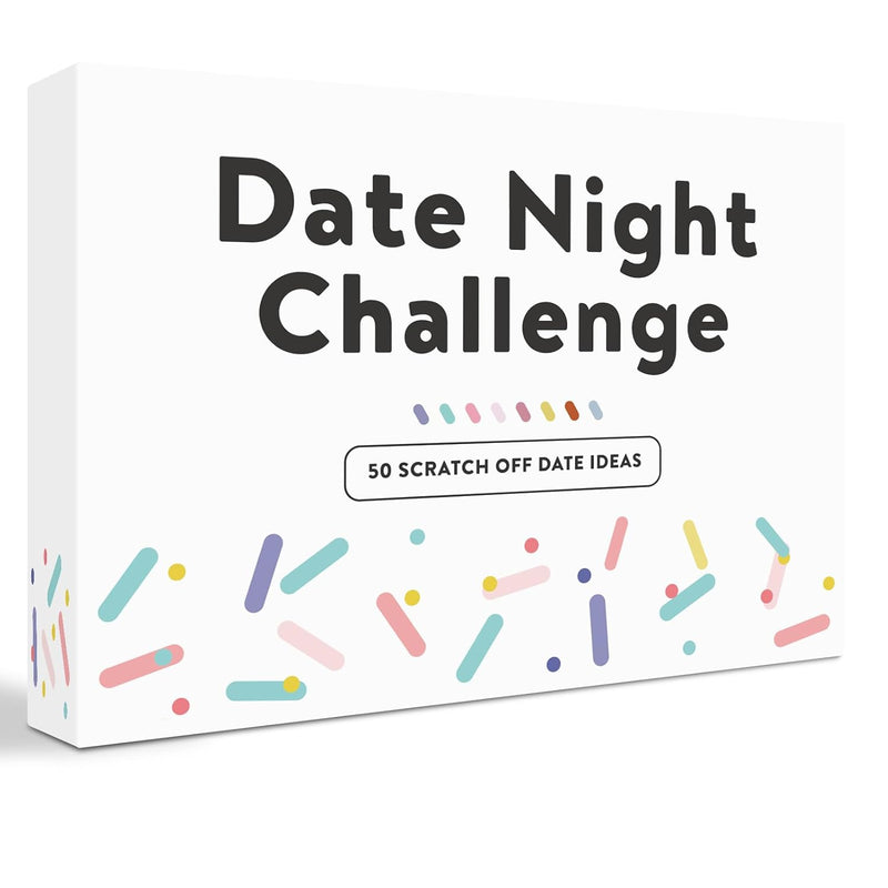 50 Fun & Romantic Scratch Off Date Ideas For Couples, Gifts For Him, Her, H