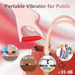 Mini Vibrator Bullet Sex Toys: Bullet Vibrators Adult Toys Made Of Fully Silicone For Clitoral Stimulation, 4-In Rechargeable G Spot Vibrator With Light Up, 10 Vibe Modes Discreet Vibrator For Women