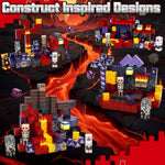 150 Pcs Magnetic Blocks Toys For Kids, Dungeon-Themed Building Blocks, Stacking Magnets, Stem Montessori Sensory Toys For Boys And Girls Age 3 4 5 6 7 8 9 10 Gifts