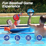 Toddler Baseball Glove And Ball Set For Boys Girls 3–12, Toss And Grab Sticky Ball Game With Adjustable Mitts, Kids Sports Toy Christmas Gift For Outdoor Indoor Family Play
