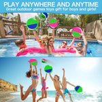 Outdoor Toys For Kids Ages 3-5, 4-8, 8-12 - Ball Catch Game For 3 4 5 6 7 8 -12 Year Old Boys Girls, Outside Toss Game Set For Beach, Pool, Yard - Toddlers Birthday Gifts Easter Basket Stuffers(6Pcs)