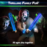 Glow Battle - Family Pack: A Thrilling, Glowing Sword Game | 2-8 Players, Age 8+ | Family Games For Kids & Adults | Tween Boys Gift Ideas | Outdoor Toys | Glow Games For Kids 8-12
