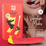 ROMP Hype G-Spot & Clit Vibrator | Female Vibrating Clitoral & G spot Massage Sex Toy | Sexual Massager with 10 Intensity Levels | Rechargeable & Waterproof | Adult Toys | Gifts for Women and Couples