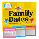 Family Dates 40 Scratch Off Cards – Fun Activities & Date Night Ideas For Kids And Parents – Adventure Card Game For Families – Unique Gift For Family Nights, Holidays, Or Birthdays