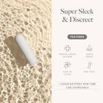 Bullet Hum Vibrators For Women | Mini Vibrator Sex Toys | Clitoris Vibrator | Personal Massager | Waterproof Vibrators | Adult Toys | Gifts For Women | Bullet - Off White