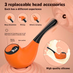 Female Led Screen Clitoral Vibrator Sex Toys With 3Pcs Accessories, Sexual Pleasure Tools For Women Mini Vibrator Couples Flirt Sex Toy, High Frequency Powerful Clit G-Spot Nipple Stimulator Anal Vibe