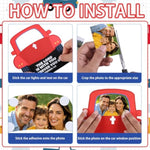 24-Piece Road Car Photo Frame Craft Kit for Church Groups and VBS Activities