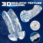 Sex Toys For Men Penis Pump, Male Masturbator Adult Toy With 5 Sucking & 10 Vibrating Modes, Hands-Free Blowjob-Style Sex Machine, Lifelike Texture, Male Sex Toy For Endurance Training & Pleasure