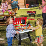 35Pcs Kitchen Toy Set, Toy Bbq Grill Set, Cooking Toy Set, Little Chef Play, Kids Grill Playset Interactive Bbq Toy Set, Kids Kitchen Playset Toy Christmas Birthday Gift For Boys Girls