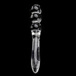 Glass Dildo Anal Beads Adult Sex Toys For Couples,Crystal Double Dildo Anal Plug For G Spot Stimulation, Anal Toys Buttplug Prostate Massager, Anal Trainer Sex Game Adult Toys For Women Men